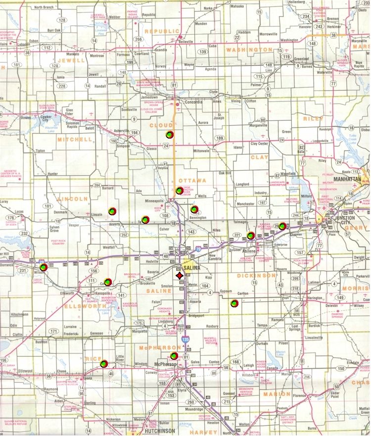 Salina Map Image